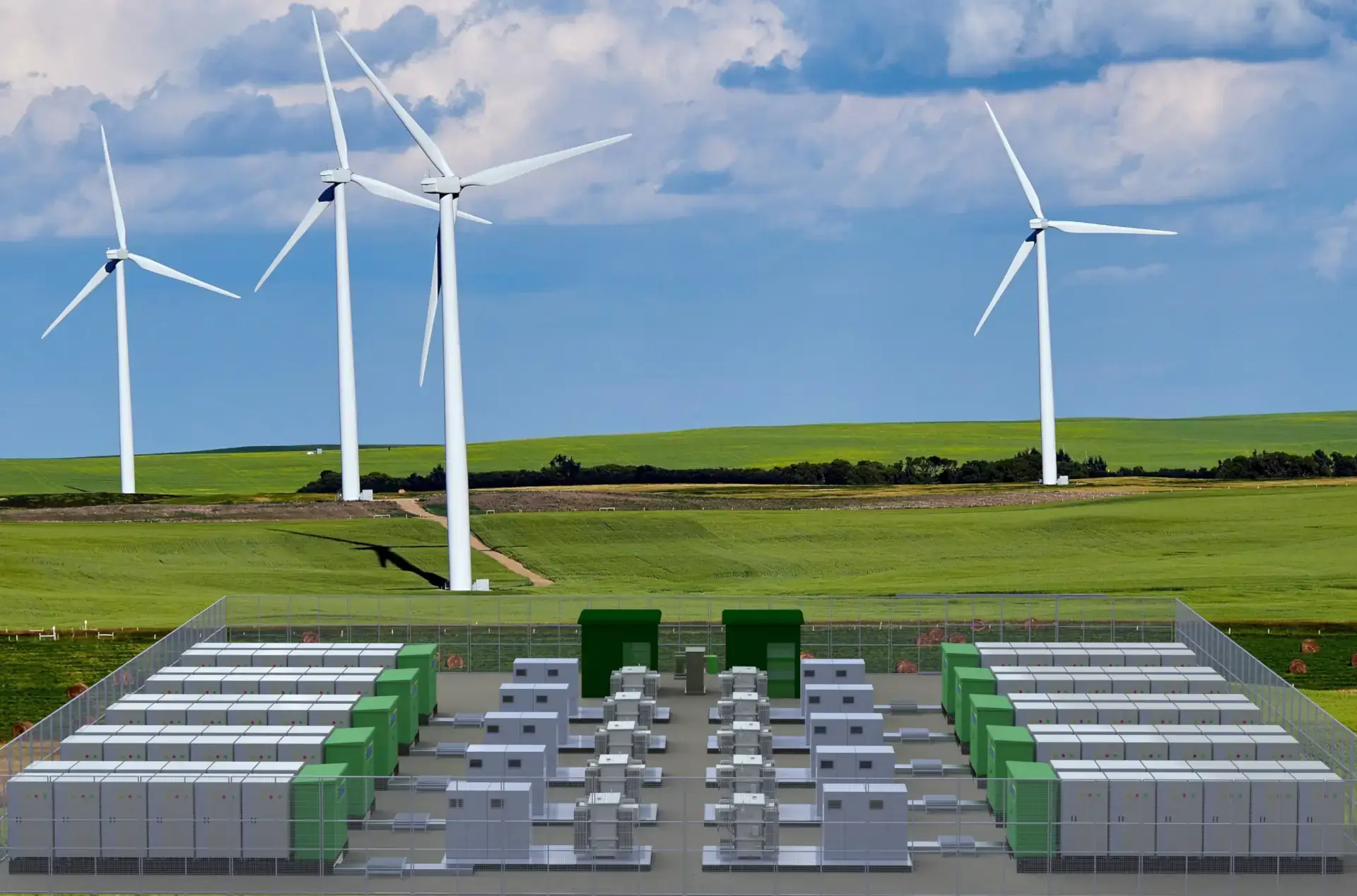 Battery-Energy-Storage-Wind-Farm