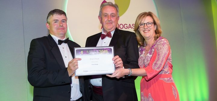 Edina wins AD Team of the Year award at the UK AD Biogas Awards 2016