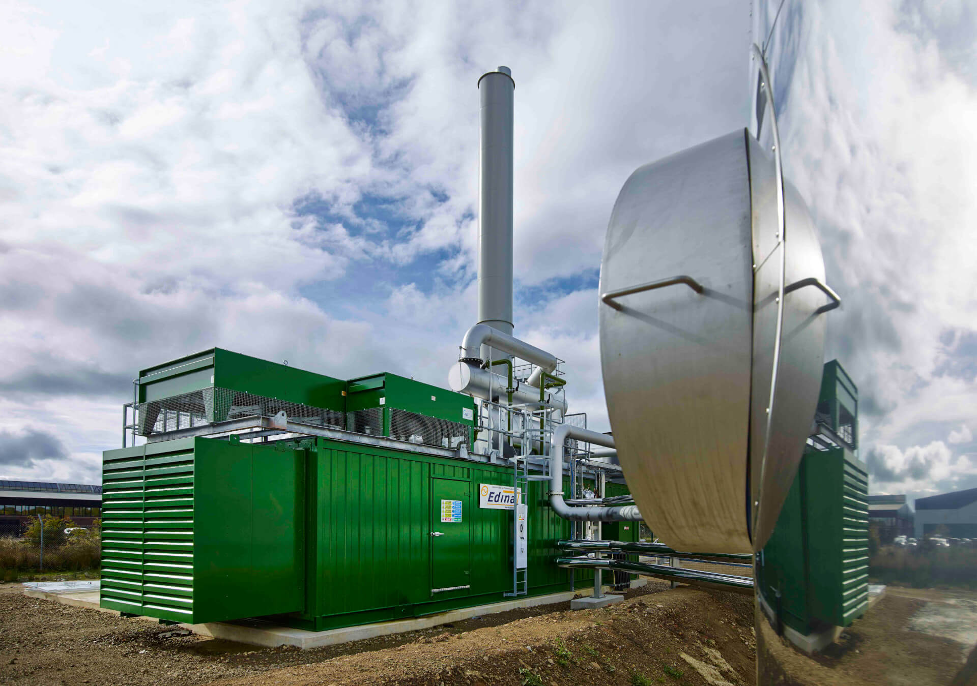 Biogas CHP plant